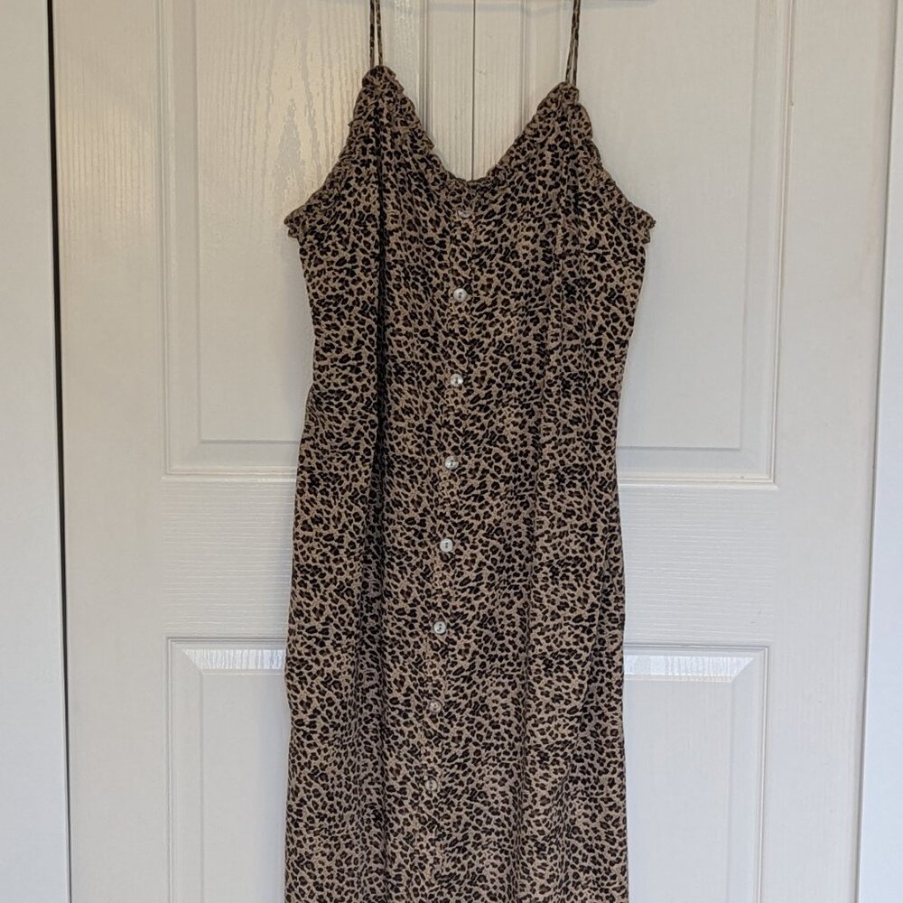 NWT Juliette Leopard Print Dress